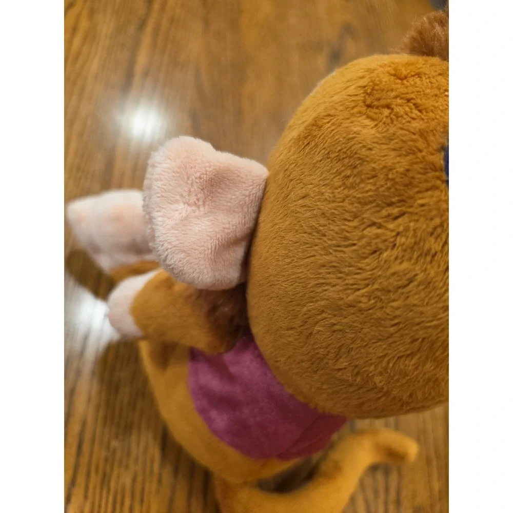 Disney Parks Exclusive Aladdin Monkey Abu Big Feet Plush Stuffed Animal